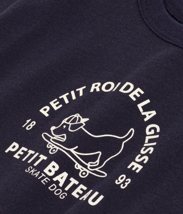 T-shirt met korte mouwen in lichte jersey voor baby's SMOKING