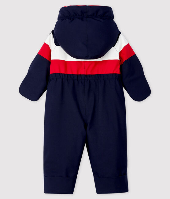 Pilootpakje babyjongen blauw SMOKING/wit MULTICO