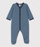 Gestreepte babypyjama in tubic SMOKING/ AZUL