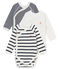 Trio de bodies naissance bébé mixte variante 1