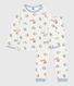 Pyjama enfant en tubique imprimé petit déjeuner