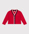 Jongensvest in fleece rood CORRIDA