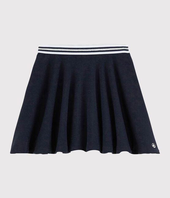 Gebreide rok meisjes kinderen blauw SMOKING