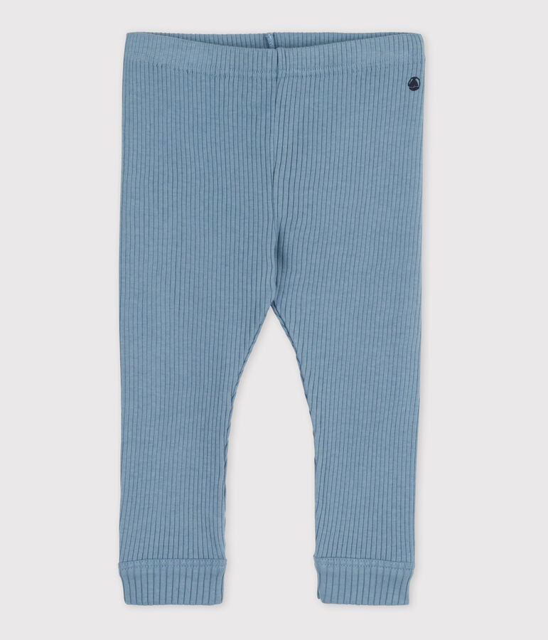 Babylegging van geribd breisel. blauw ROVER