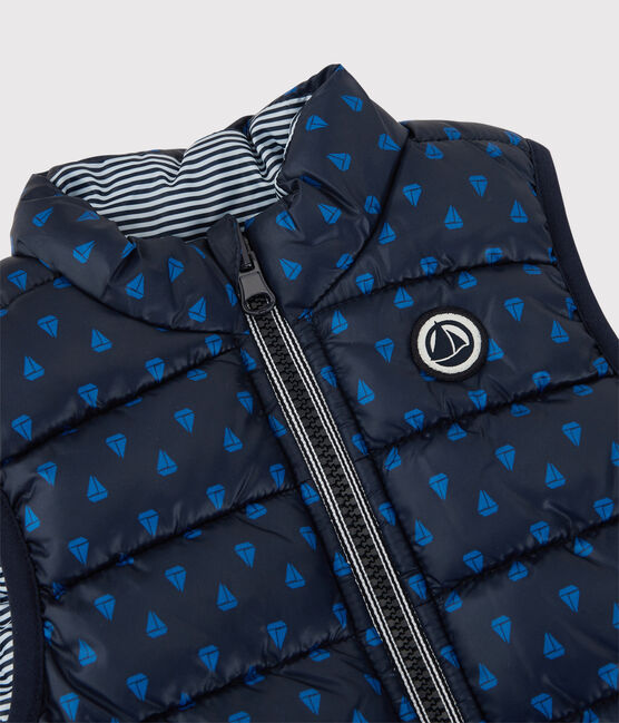 Dubbelzijdig donsjack baby. blauw SMOKING/ RUISSEAU