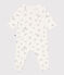 Pyjama bébé en coton phoques blanc MARSHMALLOW/blanc MULTICO
