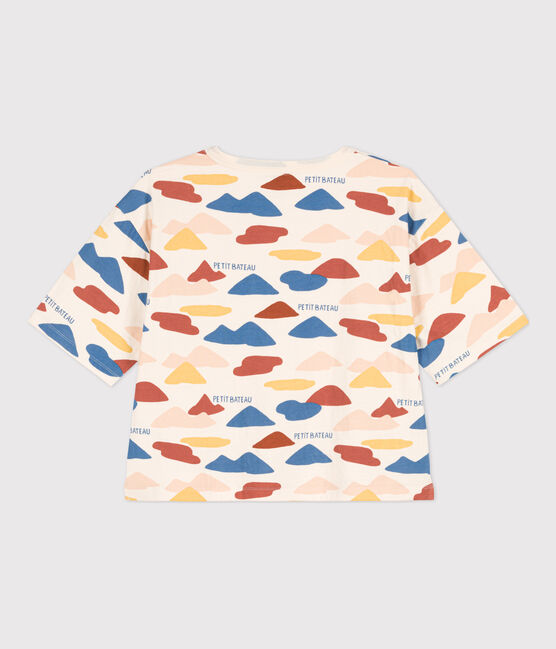 T-shirt met print 'Le Boxy' voor dames wit AVALANCHE/ MULTICO