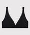 Soutien - gorge brillant Femme noir NOIR/ ARGENT