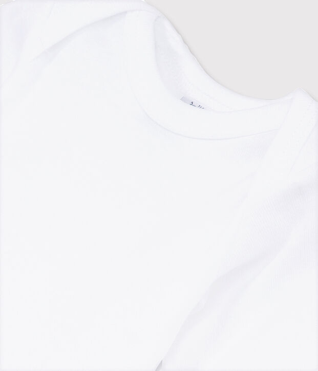 Body blanc manches longues b&eacute;b&eacute; blanc