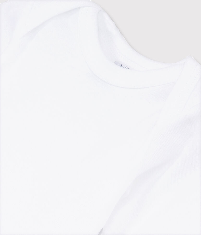 Body blanc manches longues b&eacute;b&eacute; blanc