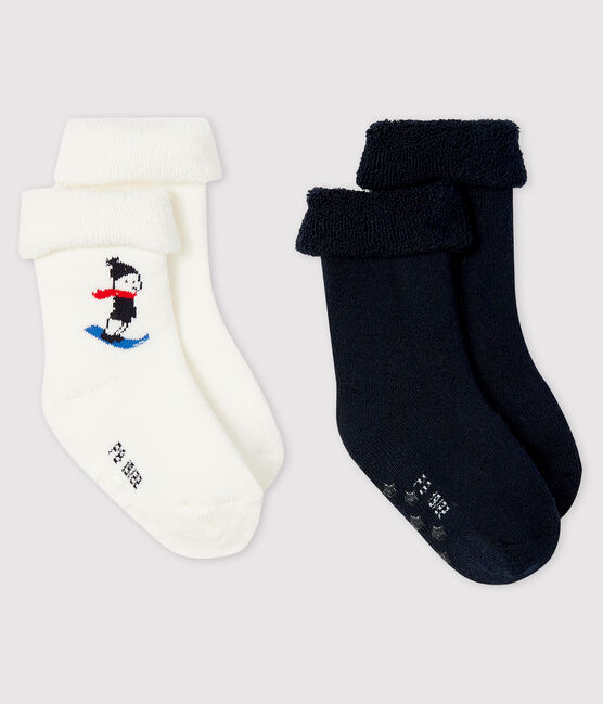 Lot de 2 paires de chaussettes bébé variante 1