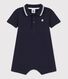 Korte playsuit van katoen voor baby's