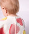Katoenen sweatshirt met hartjesprint voor baby's wit/multicouleur