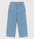 Pantalon flare en denim clair enfant fille