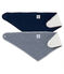 Set met 2 uniseks bandana-slabbetjes variante 1