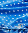 Badpak met stippen voor babymeisjes blauw PERSE/wit MARSHMALLOW