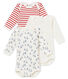 Set van 3 body's met lange mouwen voor babyjongens