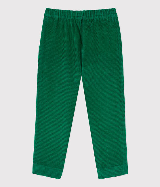 Ribfluwelen jongensbroek MATCHA