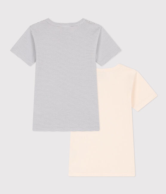 Lot de 2 tee shirts manches courtes en coton petit garçon variante 1