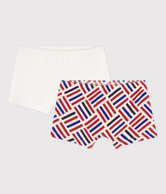 Set van 2 shorty's voor meisjes in katoen variante 1