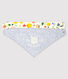 Lot de 2 bandanas-bavoirs bébé garçon