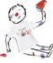 Tee shirt Serge Bloch enfant blanc ECUME
