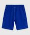 Bermuda cargo enfant en coton bleu SURF