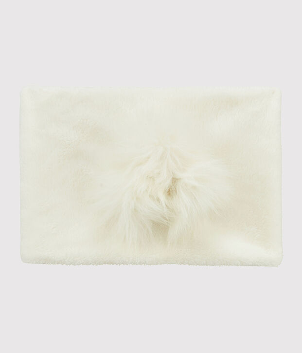 Snood enfant fille blanc