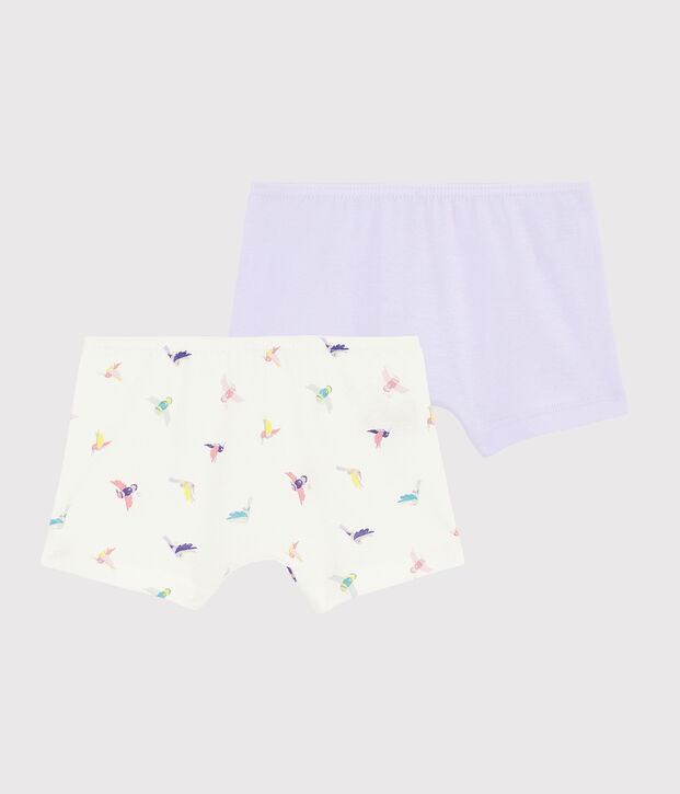 Set met 2 shorties voor meisjes multicouleur
