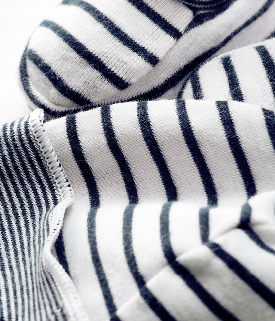 Set muts en schoentjes babyjongen van gebreide stof variante 1
