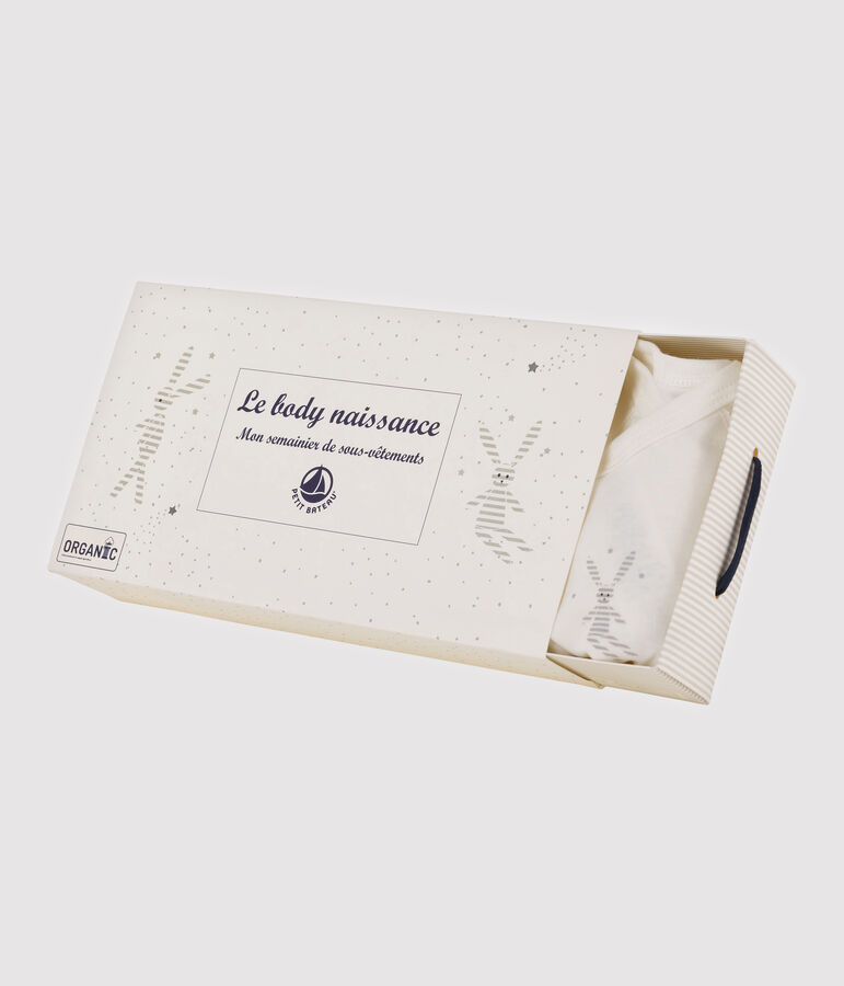 Lot de 5 bodies naissance manches courtes b&eacute;b&eacute; multicouleur