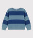 Sweatshirt in bouclébadstof voor meisjes/jongens