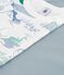 Lot de tee-shirts enfant en coton manches longues imprim&eacute; dragons multicouleur