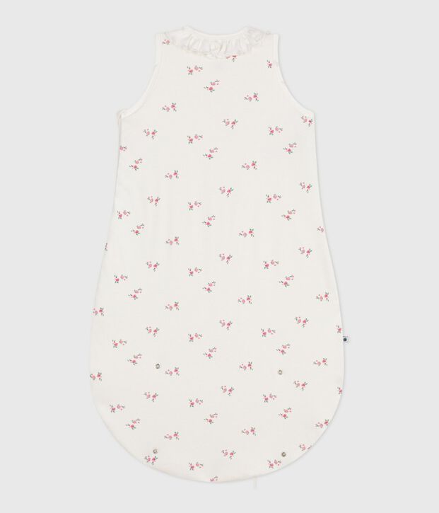 Gigoteuse b&eacute;b&eacute; en coton imprim&eacute; fleuri TOG 1,5 blanc/multicouleur
