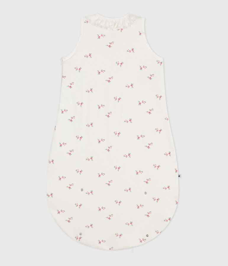 Gigoteuse b&eacute;b&eacute; en coton imprim&eacute; fleuri TOG 1,5 blanc/multicouleur