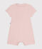 Licht, kort pakje van jersey voor baby's roze SALINE