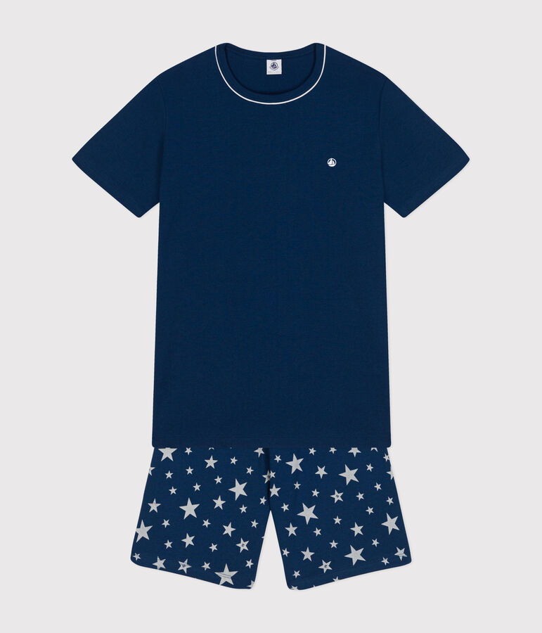 Pyjama short en coton junior INCOGNITO/ MARSHMALLOW