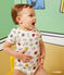 Lot de 3 bodies manches courtes Monsieur Madame en coton bébé variante 1