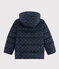 Donsjack kinderen blauw SMOKING/ ARGENT
