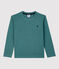 T-shirt in biokatoen voor jongens/meisjes groen BRUT
