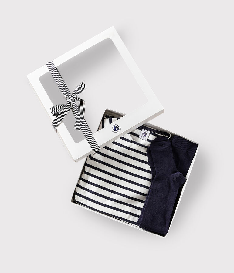 Coffret cadeau robe et collants enfant fille multicouleur