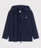 Sweatshirt à capuche enfant fille / garçon bleu SMOKING