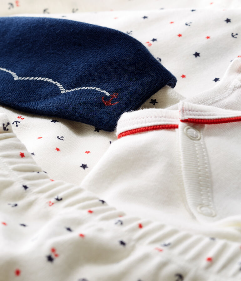 Ensemble 4 pi&egrave;ces b&eacute;b&eacute; gar&ccedil;on imprim&eacute; VARIANTE 1 CN