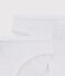 Lot de 2 culottes ajourées petite fille en coton biologique variante 1