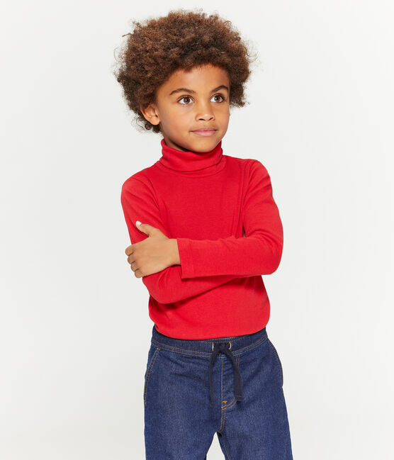 SOUS PULL rouge 3 ou 4 ans FILLE garcon ENFANT NEUF LIBELLULE SUR 1 MANCHE