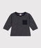 Tee-shirt manches longues en jersey fin bébé SMOKING/ MONTELIMAR