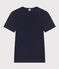 Tee-shirt L'ICONIQUE cocotte en coton bio Femme bleu SMOKING