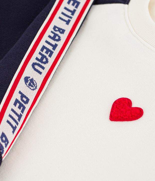 Katoenen sweatshirt voor kinderen MILK