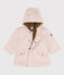 Waterafstotende babyparka roze SALINE