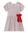 Robe bébé fille imprimée blanc MARSHMALLOW/rouge TERKUIT/ MULTICO